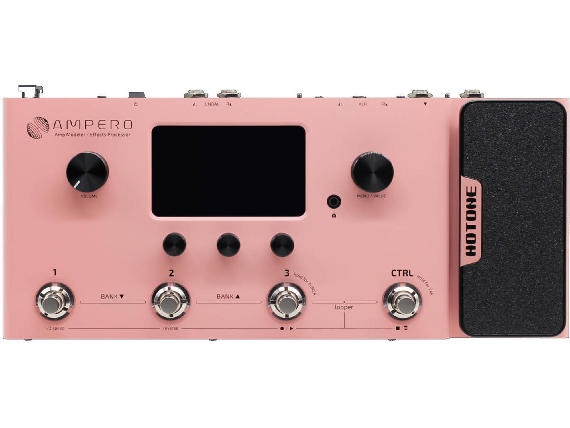 Pedal de Efectos HOTONE Ampero Pink Limited Edition MP-100PK