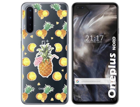 Carcasa OnePlus Nord TUMUNDOSMARTPHONE Dibujos Transparente Multicolor