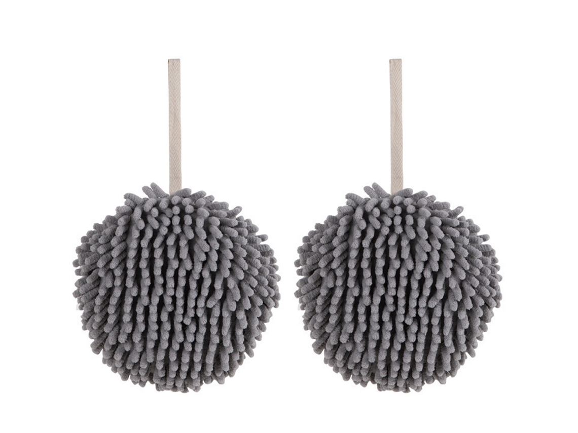 2 Toallas De Mano De Chenilla (microfibra)