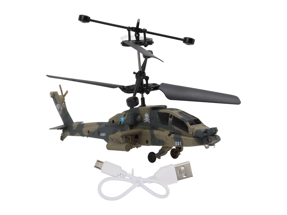 Rebe-juguete De Avión De Inducción Móvil Estable Apagado Automático Recargable Por Usb Para Niños Mayores De 8 Años Verde Camuflaje