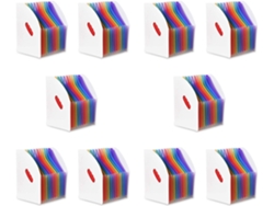 Organizador Vertical Permanente Para Archivos A4 Con 10 Extensiones