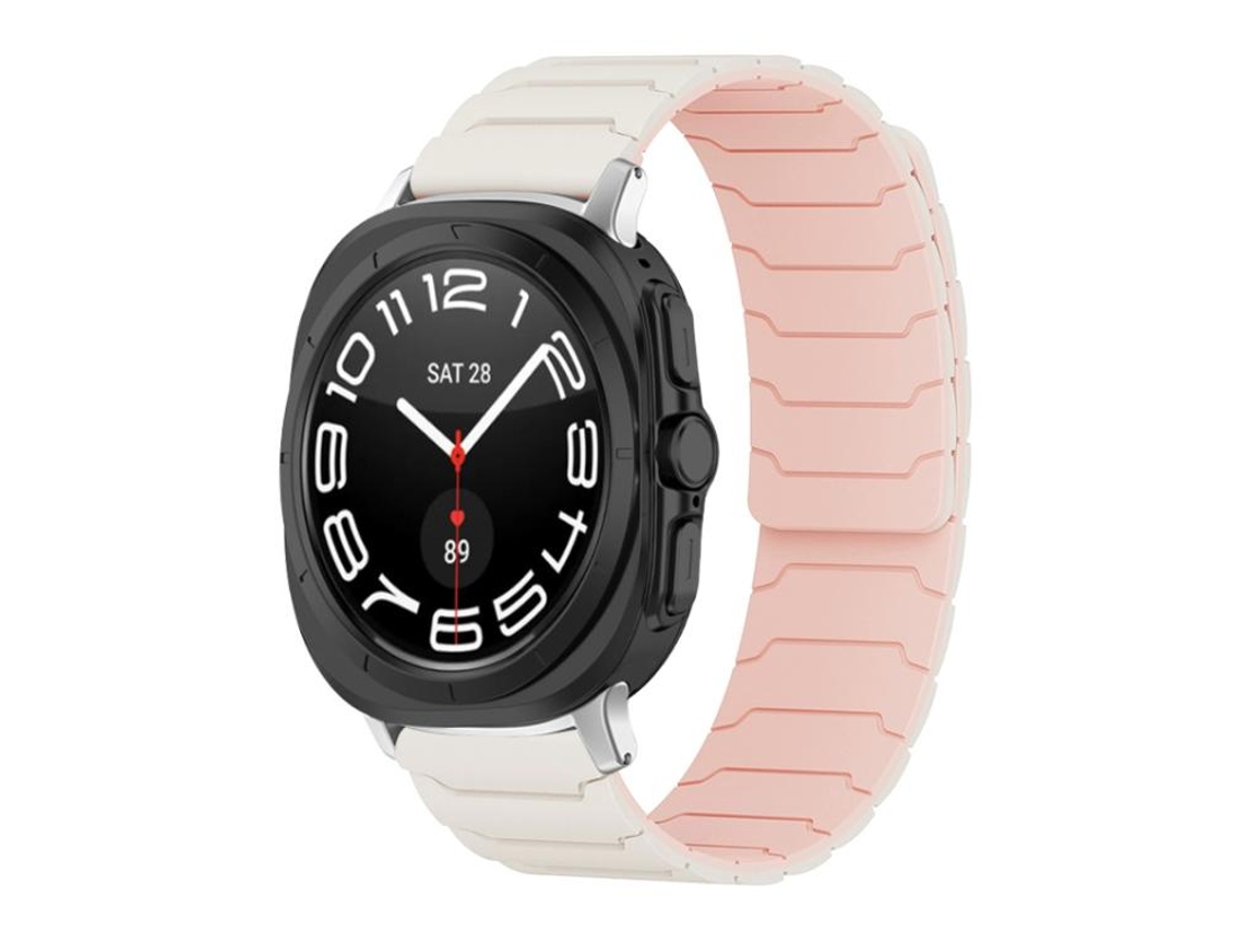 Correa magnética de silicona para Samsung Galaxy Watch Ultra CSYY (47 mm)