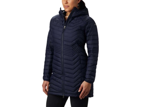 Abrigo para Mujer COLUMBIA Powder Lite Longitud Media Azul para Montaña (XS)