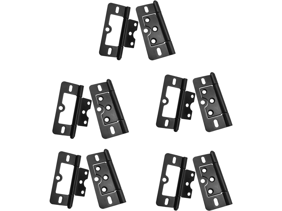 10 Piezas Sin Bisagras De Puerta De Embutir Suaves Y Silenciosas Para Gabinetes, Armarios Y Ventanas, Diseños Fáciles