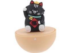 Piezas para temporizador de huevos, reloj digital, utensilio de cocina con forma de gato, temporizador mecánico Vayotoy