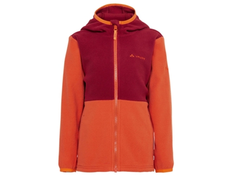 Polares VAUDE Velo De Zíper Completo Júnior Pulex Ii Laranja 134-140 cm