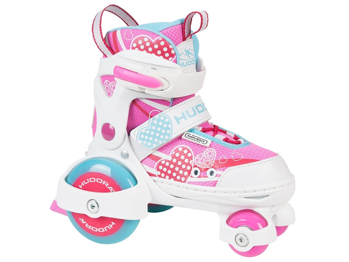 Mis primeros patines de ruedas Quad Girl, número 30 33 Hudora