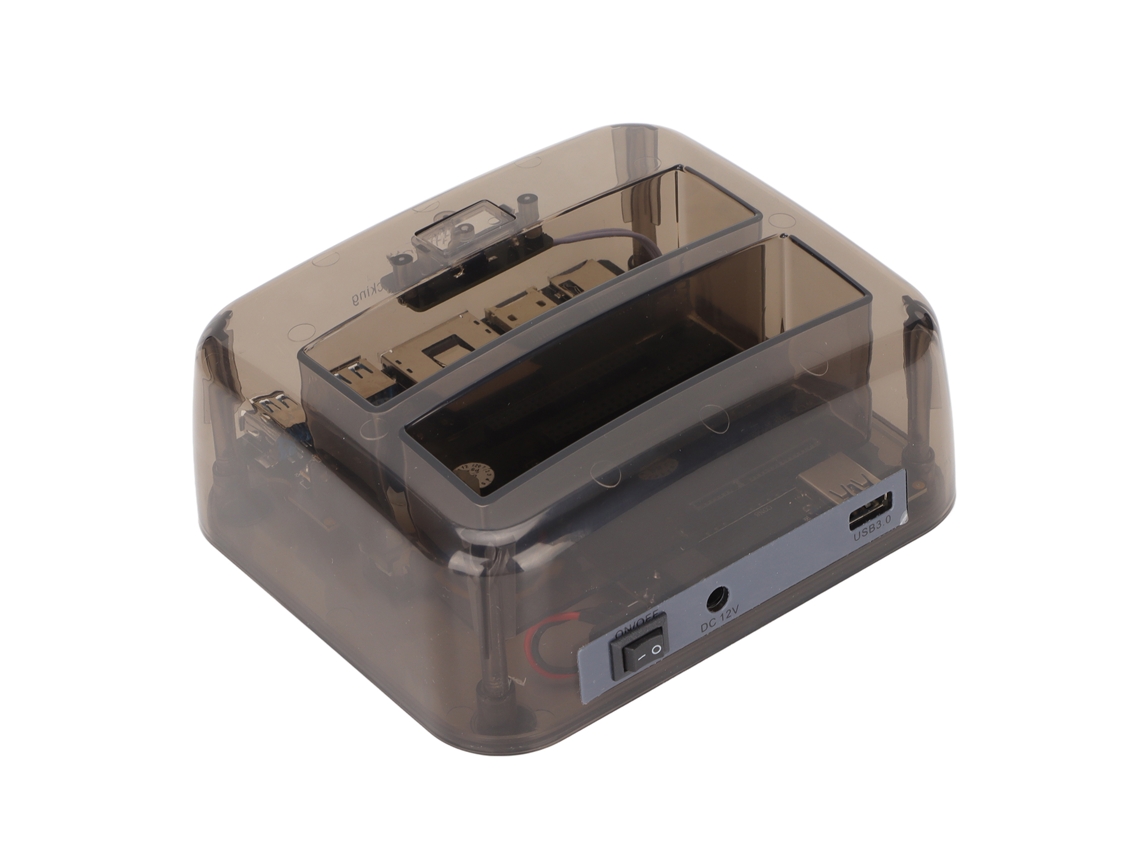 Estación De Acoplamiento De Disco Duro Externo Usb3.0 A Ide Sata 6gbps Bahías Dual Ac