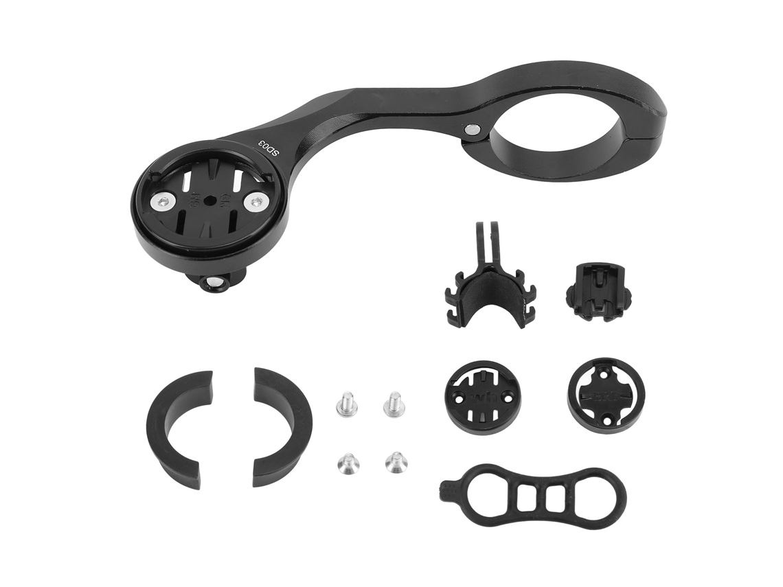 Soporte Delantero De Aleación De Aluminio Para Ciclocomputador, Cámara De Acción Y Luz.