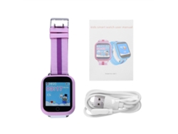Reloj Inteligente De Seguimiento Gps Para Niños Con Monitor De Voz De Posicionamiento Inalámbrico Sos