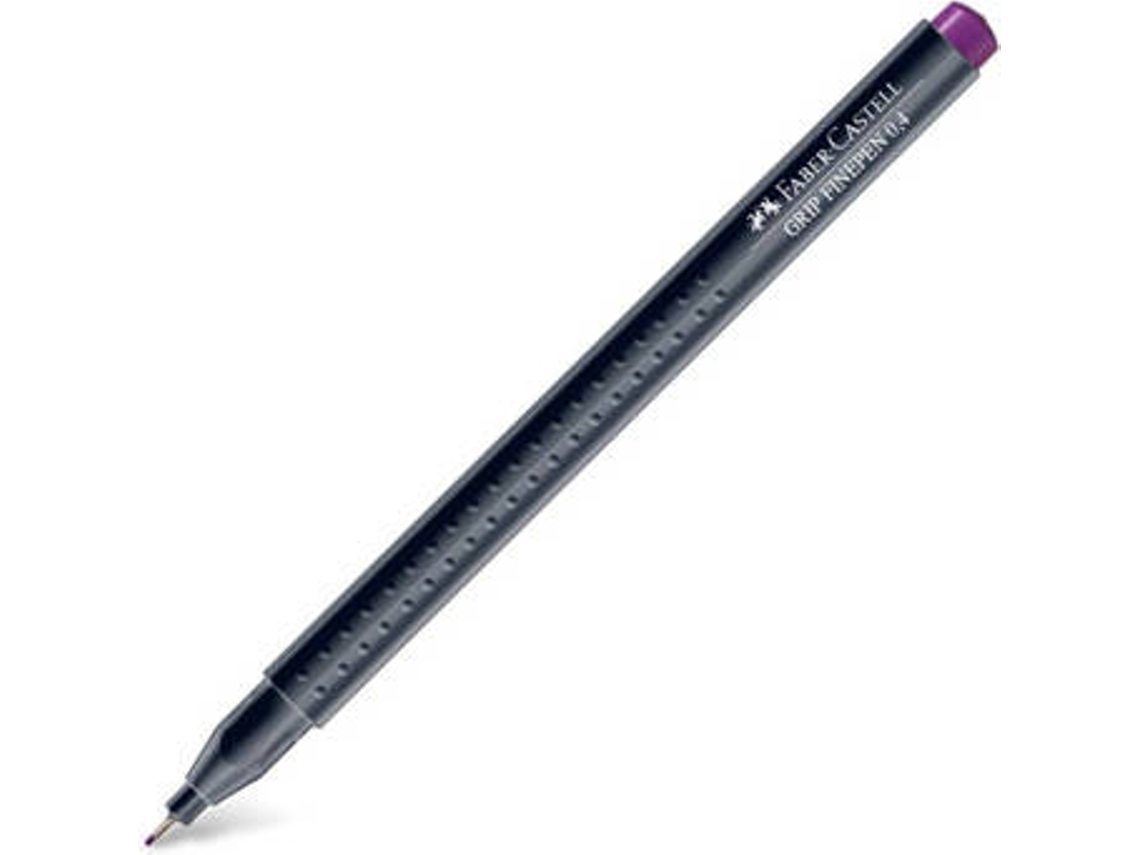 Marcador FABER-CASTELL Fino (Rojo - 0.4 mm)