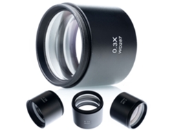 Lente de microscopio estereoscópico 0.3x – Alta calidad | Distancia de trabajo de 287 mm | Rosca de 48 mm