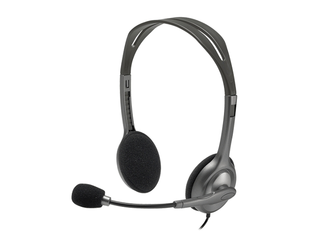 Auriculares con Cable LOGITECH H110 (On Ear - PC - Gris)