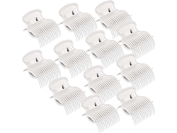 Pinzas Para Plancha De Pelo, 12 Piezas, Pinzas De Repuesto Para Peinado De Mujeres Y Niñas, Color Negro.