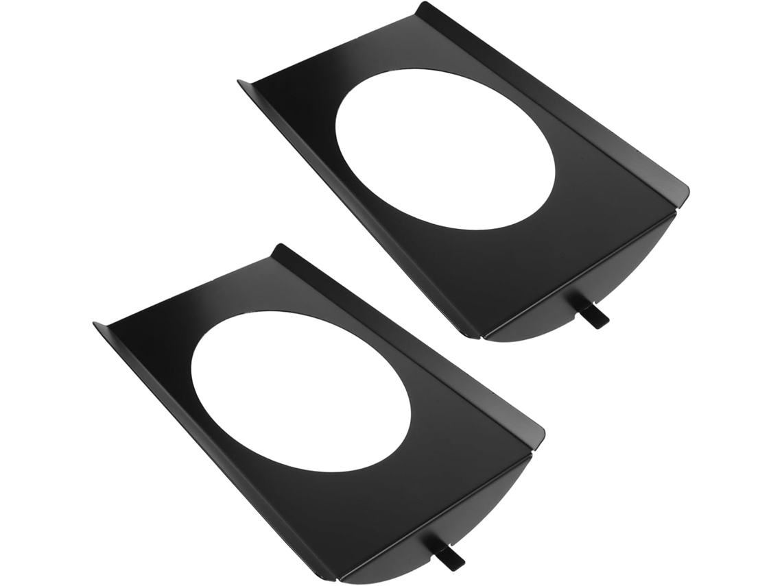 Adaptadores De Anillos Para Soportes De Altavoces De Coche De 2 Piezas Para Montaje En El Asiento Trasero.