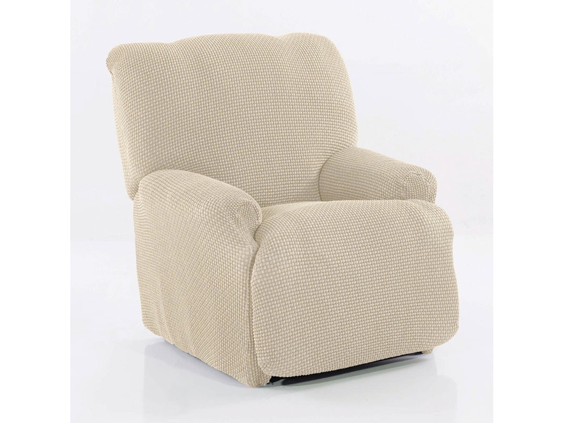 Funda de Sillón DOMAINET Relive (Beige - Algodón y poliéster - 70-90 cm)