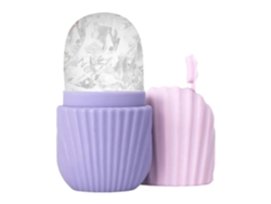 Gel facial con rodillo de hielo con tapa, antideslizante, reduce los poros y la hinchazón alrededor de los ojos. TAISHENGDA