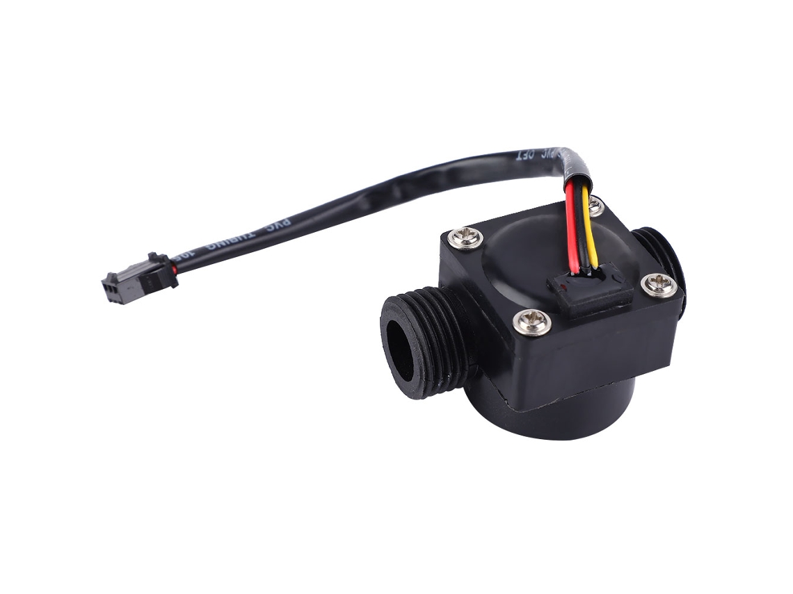 Sensor De Flujo De Agua De Alto Precisión Efecto Hall Para Caldera G1/2 Controlador Yf-21