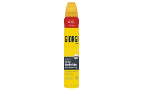 Rizo Definido Espuma Fijadora Método Curly Nº6 Giorgi Line 250 ml
