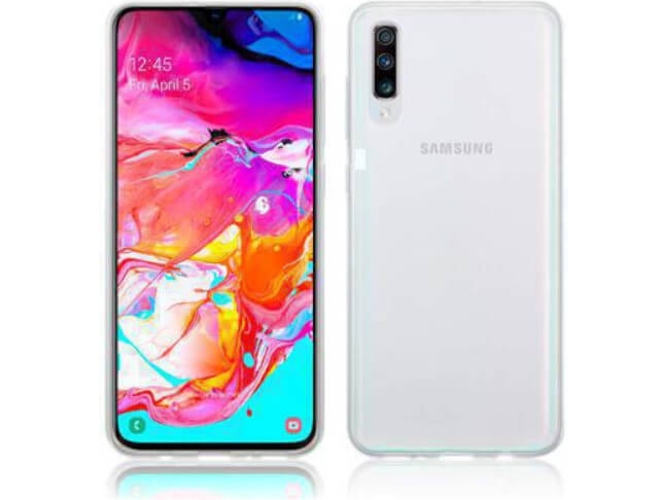 Carcasa Samsung Galaxy A70 Silicona Transparente
