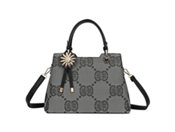 Gallantry Bolso Estampado Con Bandolera Negro
