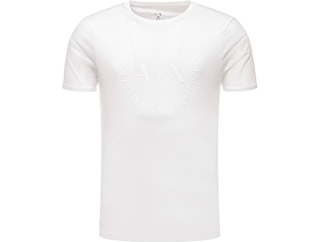 T-Shirt Hombre Armani Exchange Blanco
