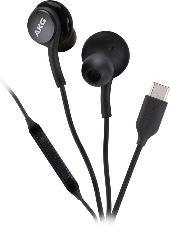 Auriculares con Cable SAMSUNG Type-C (In Ear - Micrófono - Negro)