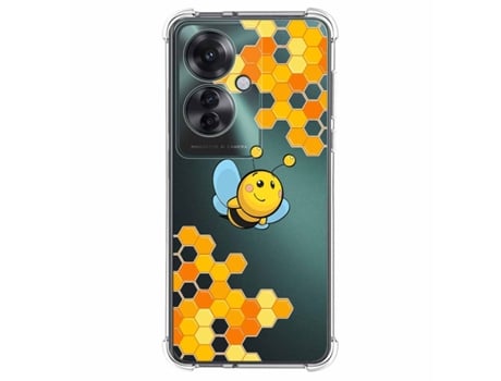 Funda Diseño Abeja para Oppo Reno 11F 5G TUMUNDOSMARTPHONE Multicolor