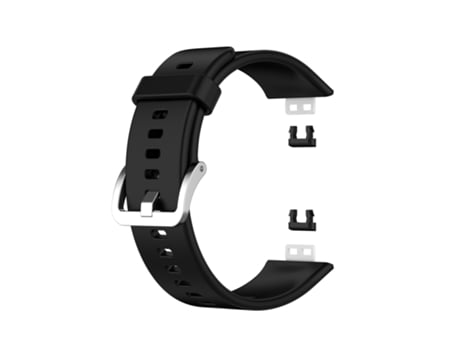 Correa de reloj inteligente de silicona para Huawei Watch Fit TIA-B09 (negro)