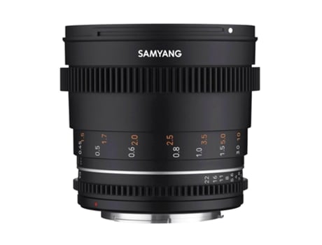 Objetivo SAMYANG Mf 50 Mm T1.5 Vdslr Mk2 Sony E