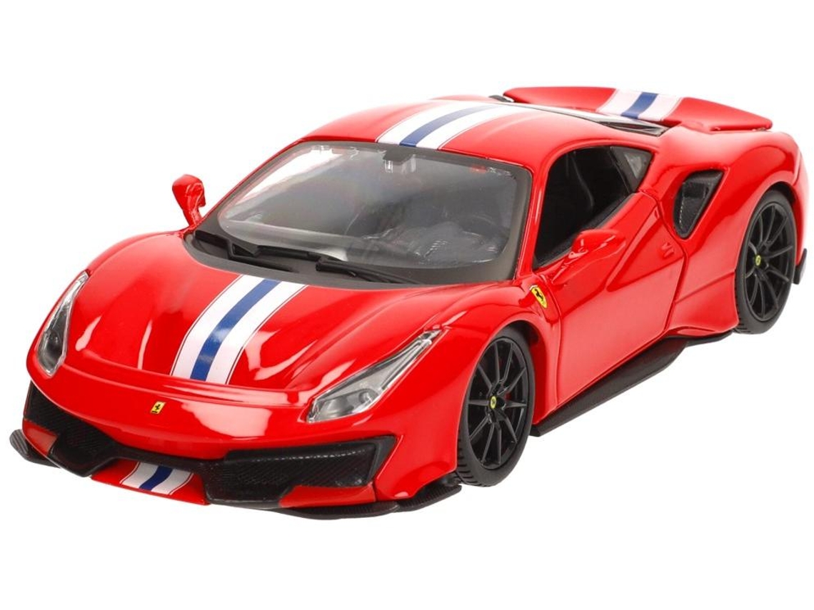 Carro de Colección BURAGO Ferrari 488 Pista 1:24 (Edad Mínima: 3 años)