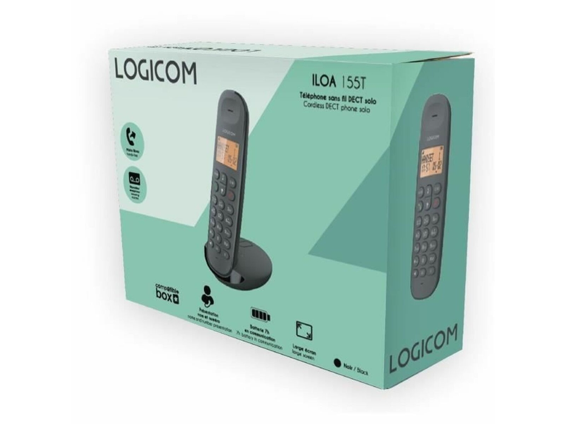 Teléfono Inalámbrico Manos Libres Iloa 155 Con Pantalla Y Alcance De 300m