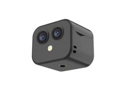 Cámara Wifi 4k, monitor inalámbrico, cámara de doble lente, gran angular de 170°, aplicación remota, intercomunicador bidireccional, batería incorporada, cámara Bestvite