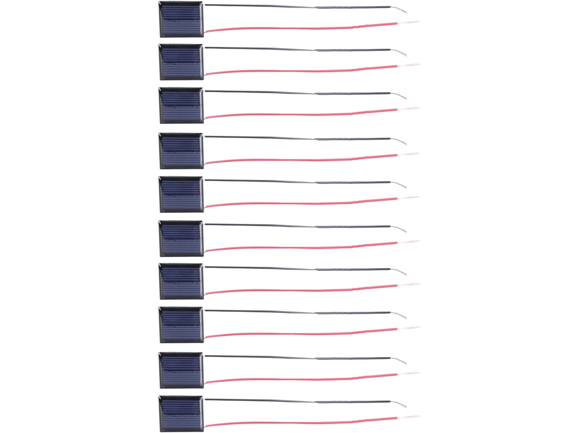 Placa adhesiva para panel solar 1V 85mA, cable, módulo para sistema solar Jortmrd