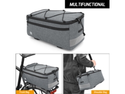 Bolsa Trasera Isotérmica Para Bicicleta De 8 Litros Con Soporte Reflectante Para Alimentos Fríos O Calientes, Mtb Trail