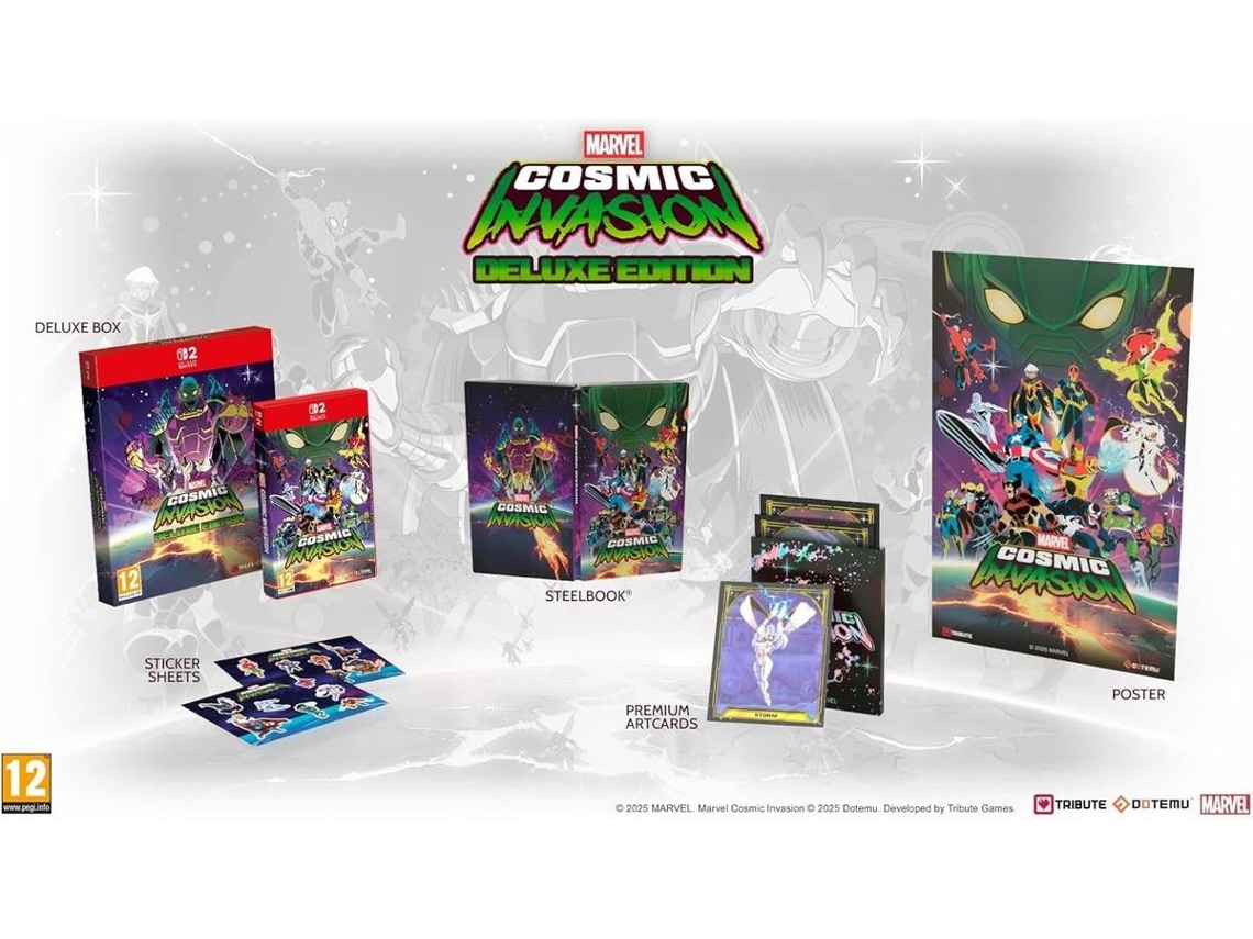 Juego Nintendo Switch 2 Marvel Cosmic Invasion Deluxe Edition