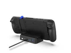 Base para consola de juegos Pgtech Steam Deck compatible con transmisión de datos a través del puerto de red Hengjian