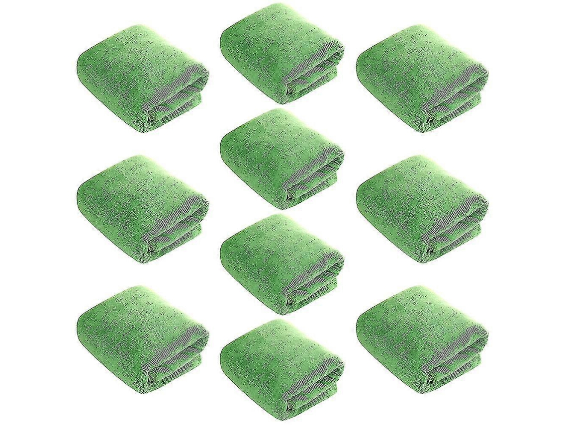 Toallas de peluquería (paquete de 10) de secado rápido para cabello, manos y rostro, para usar en casa, salón, spa y barbería - Rosewell