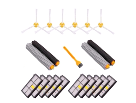 Accesorios para Robot de barrido filtros HEPA para IRobot Roomba 800 900 Series 870 880 980 piezas de repuesto Kit de cepillo de repuesto