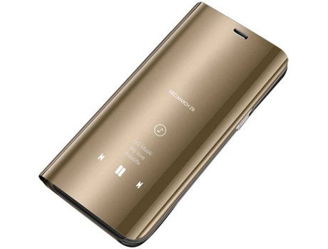 Carcasa Galaxy S9 LMOBILE Clear View Dorado