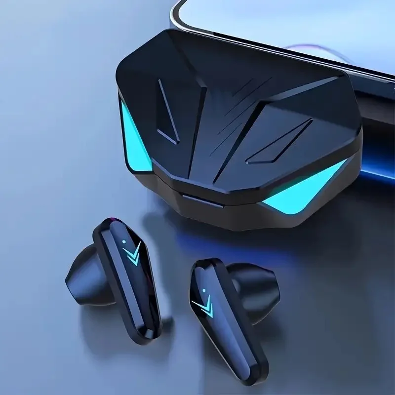 Auriculares Verdaderamente Inalámbricos Bluetooth 5.3 Con Micrófono Y Baja Latencia De 65 Ms.