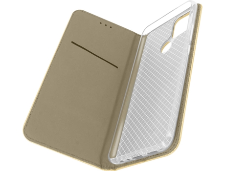 Carcasa Oppo A15 AVIZAR Función Soporte Dorado