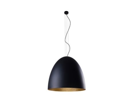 Lámpara NOWODVORSKI Egg Black Xl (Negro - Compuesto)