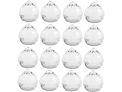 12 Colgantes De Cristal Transparente Para Lámparas De Araña, Decoración Diy Para Bodas Y Eventos.