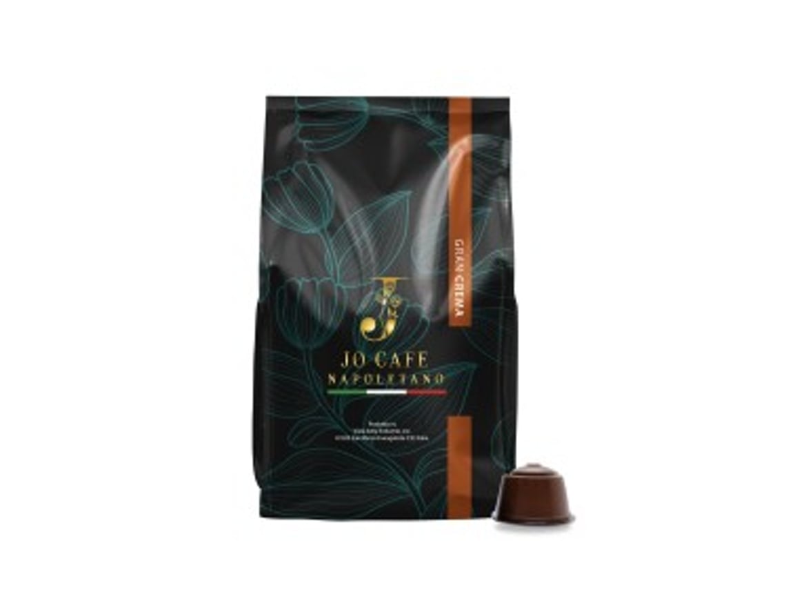 Jo Café Napoletano Gran Crema Cápsulas De Café 20 Cápsulas Jo Cafè