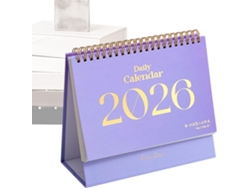 Calendario De Oficina 2026, Planificador De Con 2 Pegatinas, Morado, Para Navidad, Hogar, Trabajo, Vacaciones