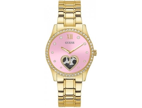 Reloj GUESS Mujer (Acero Inoxidable - Dorado)