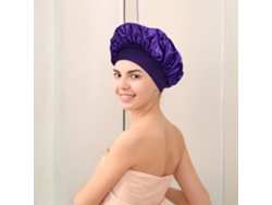 Toalla de satén para dormir | Toalla para secar el cabello | Turbante de satén de secado rápido para mujer Rosewell