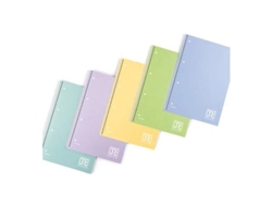 BLASETTI One Color Cuaderno Y Block A5 81 Hojas Multicolor
