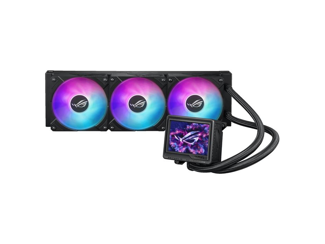 - Refrigerador líquido multifuncional ASUS ROG Ryujin III 360 ARGB Extreme con bomba Aseteks Emma Gen8 V2.